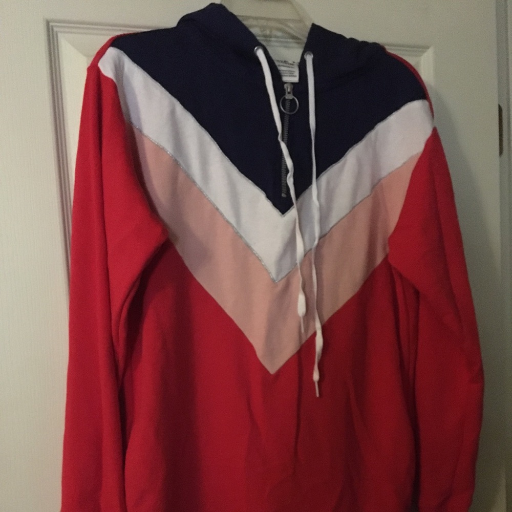 Pink hoodie sweat shirt